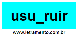 Palavra Usufruir Para Completar Com a Consoante F