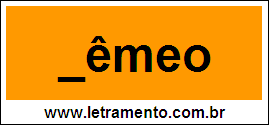 Palavra Gêmeo Para Completar Com a Letra G