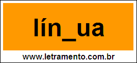 Palavra Língua Para Completar Com a Letra G