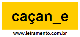 Palavra Caçanje Para Completar Com a Consoante J