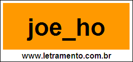 Palavra Joelho Para Completar Com a Letra L