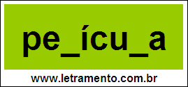 Palavra Película Para Completar Com a Letra L