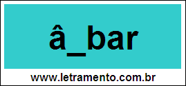 Palavra Âmbar Para Completar Com a Letra M