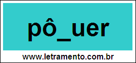 Palavra Pôquer Para Completar Com a Letra Q