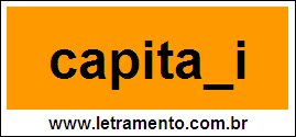 Palavra Capitari Para Completar Com a Letra R