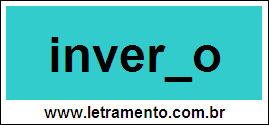 Palavra Inverso Para Completar Com a Letra S