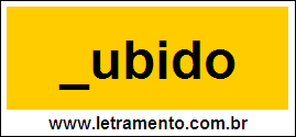 Palavra Subido Para Completar Com a Consoante S