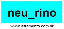 Palavra Neutrino Para Completar Com a Consoante T