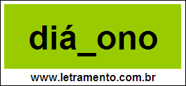 Palavra Diácono Para Completar Com a Letra C