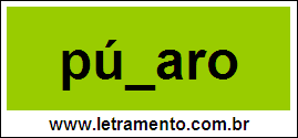 Palavra Púcaro Para Completar Com a Letra C