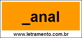 Palavra Canal Para Completar Com a Letra C